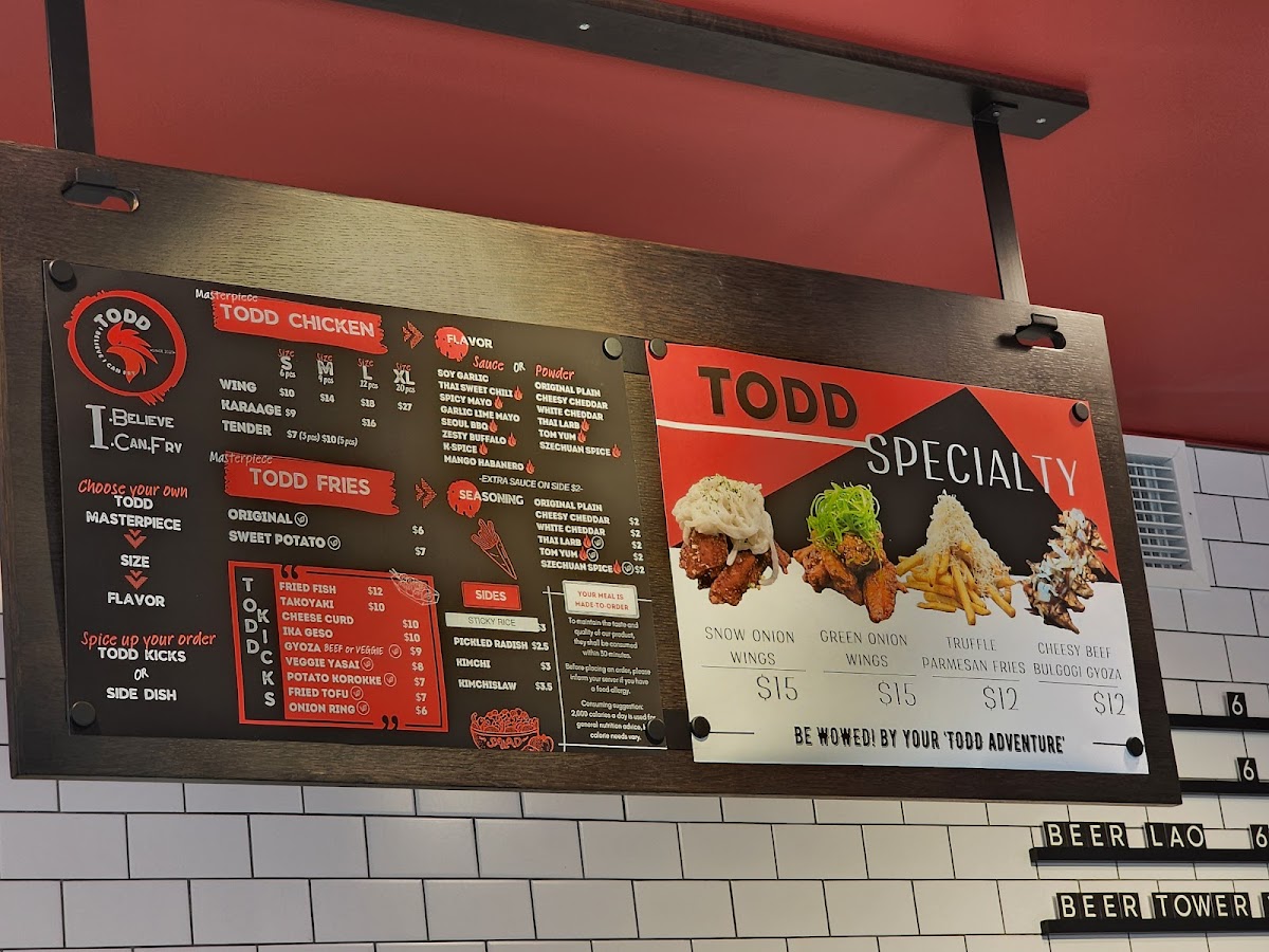 Menu Todd ‘I Believe I Can Fry’-4