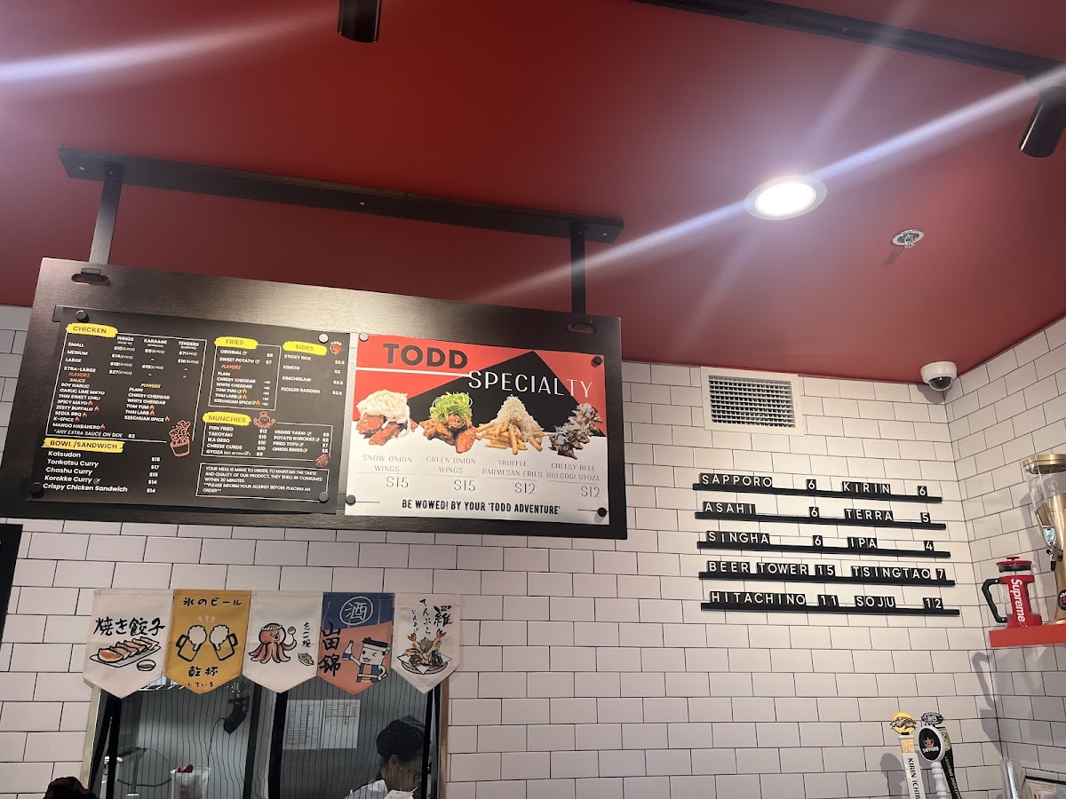 Menu Todd ‘I Believe I Can Fry’-9